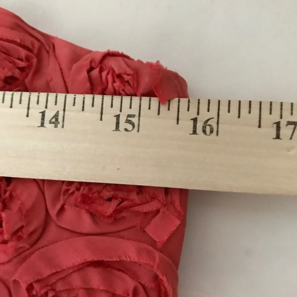 J. CREW Silk Strapless Red Mini Dress Women’s Size 4